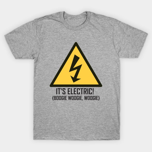 Electric Slide It's Electric Boogie Woogie Woogie Hipster T-Shirt by HipsterSketch